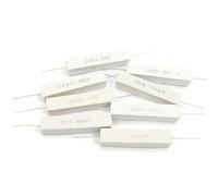 2PCS/Lot 20W Cement Resistance 5% 0.1~100K 0.33 0.47 0.5 2.2 3 3.3 4 5 8 10 22 30 50 56 82 100 200 300 470 680 820 1K 50K Ohm(Vertical 3 Ohm)