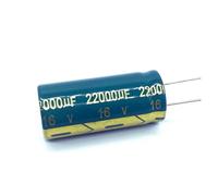 2pcs/lot 22000uf16V low ESR/impedance high frequency aluminum electrolytic capacitor size 18 * 40 16V 22000uf 20%