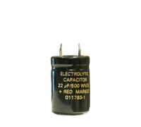 2pcs/lot 22uf 500V 22x30mm Electrolytic capacitor