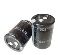 2pcs/lot 250V820UF 30 * 35MM Luminum Electrolytic Capacitor 250V 820UF 30 * 35MM(2PCS)
