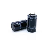 2pcs/lot 25V 10000UF Radial DIP Aluminum Electrolytic Capacitors size 22 * 40 10000UF 25V Tolerance 20% PKNVKZIDK