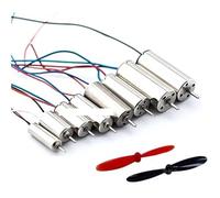 2pcs/lot 3.7V 610 612 716 720 816 1020 Coreless DC Motor + Propeller Blades Engine DIY Compatible Quadcopter Suitable For RC Drone(8520)