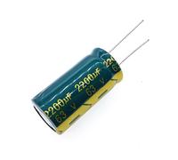 2pcs/lot 63V 2200UF 18 * 35 High Frequency Low Impedance Aluminum Electrolytic Capacitor 2200uf 63V 20% BIANMTSW