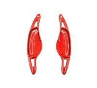 2pcs/lot ABS Car Steering Wheel Paddle Shifter Extension Compatible With BMW 3/5/6/7/8 Series X3 X4 X5 X6 X7 M5 Shift Interior Parts(Carbon Red)