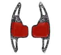 2pcs/lot ABS Car Steering Wheel Paddle Shifter Extension Compatible With BMW F30 F31 F32 F10 F20 F22 F15 F16 X1 X3 X4 X5 X6 Shift(Forged Carbon)