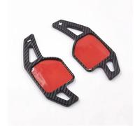 2pcs/lot Car Sports Steering Wheel Shift Paddle Shifter Fit Compatible With Audi A4 A8 A5 A6 S5 S6 Q5 Q7 RS6 TT TTS TTRS ABS Carbon Fiber(Carbon Fiber)