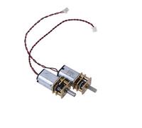 2pcs/lot DC 3V-6V 5V 55rpm Reduction Gearbox Slow Speed N20 Full Metal Gear electronic starter