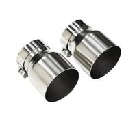 2pcs/lot Exhaust Tip Compatible For BMW F22 F23 M235i M240i F20 F21 M135i M140i F30 F31 M335i M340i F32 F33 F36 M435i M440i ID60mm Muffler(Matte)