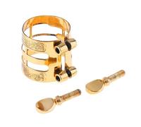2pcs/lot For A Pack Carved Metal Ligature Clarinet Mouthpiece Ligature For Clarinet