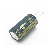 2pcs/lot G01 50V 6800UF aluminum electrolytic capacitor size 22 * 40 6800UF 50V 20% BIANMTSW