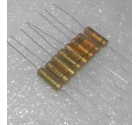 2pcs/lot Gold plated copper foot digital mill fever electrolytic capacitor 25v47uf 6x17mm BIANMTSW