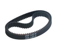 2PCS/LOT GT2/2M Timing belt 140-2GT-6/6.5mm closed loop GT2 140 Length=140mm / Teeth=70 /width=6/6.5mm(4mm)