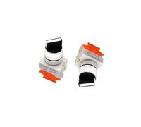 2PCS/lot LAY7(PBCY090) LAY37 Control button knob switch second gear 22 mm diameter One on one off Latching switch