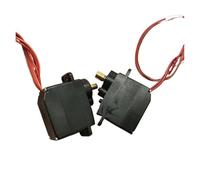 2pcs/lot M10 electronic starter Full Metal Gearbox DC 5V 3V-6V 23RPM-52RPM 5-wire Steering Gear Precision 360 Degree for Robot Climbing Car SMGLRUEAT