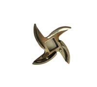 2PCS/lot Meat Grinder Parts Blades,61mm,12mm,Square Hole Stainless Steel Cross Round Blade SS420