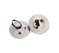 2pcs/lot Musical Instrumen Belly Dance Brass Finger Cymbals Middle East Percussion Cymbals Dancing Props Percussion