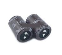 2Pcs/Lot NCC 2200uF 200V 2200uF 250V 200v2200uf 250V2200UF 30x50 35x40/45/50/60 Snap-in PSU Capacitor CZAOINCU(250V2200uF 35x50)