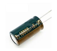 2pcs/lot P81 10000uf16V Low ESR/Impedance high frequency aluminum electrolytic capacitor size 16 * 30 16V 10000uf 20% AUOQKQUT