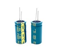 2pcs/lot T37 100v 2200UF aluminum electrolytic capacitor size 22 * 40 2200UF 20%