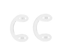 2Pcs/Lot U Silicone Conjoined Eyeglass Soft Nose Pads for Kids Children