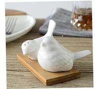 2pcs Love Doves Birds Salt Pepper Shakers Set Pots Spice Cruet Caster Seasoning Container