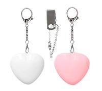 2PCS Love Wallet Tote Bag Touch Sensing Lights, Rechargeable Mini Keychain Light for Girls, Portable Handbag Hanging Night Light for Bag, Purse