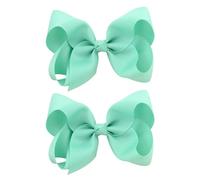 2pcs Lovely Baby Bows Hairpins Washing Face Hairclip Women Ponytail Hairclip For Babies Girls Toddler