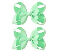 2pcs Lovely Baby Bows Hairpins Washing Face Hairclip Women Ponytail Hairclip For Babies Girls Toddler