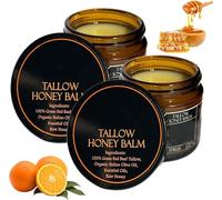 2pcs Lovera Balm - Lovera Calcium Balm, Tallow And Honey Balms, Day & Night Everything Moisturising Balms, Face Moisturizer Soothing Cream For Dry Oily Sensitive Skin Men Women, 57g