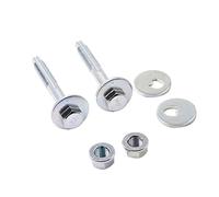 2Pcs Lower Rear Suspension Toe Alignment 2Pcs Eccentric Bolt Nut Kit Compatible With VW Audi