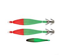 2pcs Luminous Squid Jig Hooks With Foamed Foam Construction And Stainless Steel Hook For Deep Water Applications(D)