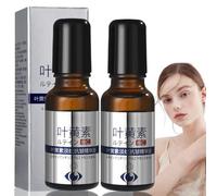 2Pcs Lutein Eye Essence Oil,Lutein Rollerball E/ssence for E/yes,VC Lutein Anti-Wrinkle Essence Oil,Ey/e Cream for Wrinkles,Anti Aging Serum for E/ye,Moisturizing Skin for Eye Bags,Eyebag Remover