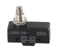 2PCS LXW5-11M Limit Switch with 1NO+1NC Contacts, 3 Terminal Screws, Designed for AC380V DC220V Circuits, Suitable for Industrial Control Systems