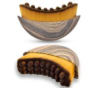 2Pcs Lymphatic Drainage Massager for Face & Body, Lymphatic Drainage Brush, L-ymphatic Contour Face Brush for Chin & Jawline Sculpting, Dry Brushing Body Brush L-ymphatic D-rainage Tool