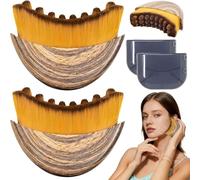 2PCS Lymphatics Drainage Face Brush - Lymphatics Drainage Massager Face Dry Brush, Contour Brushs for Jawline & Chin Sculpting, Chin & Jawline Sculpting, Relieve Fatigue & Fit Skin Precisely