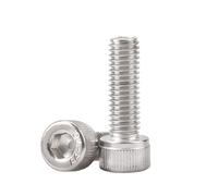 2pcs M12 M14 316 Stainless Steel Cup Head Socket Head Cap Screws Cheese Head Bolts(100mm,M14-2pcs)