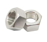 2pcs M18 x 1.5mm Pitch Hex Nuts Stainless Hex Nu, Metric Fine Thread Hex Nuts