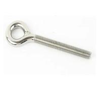 2pcs M4 M5 M6 M8 Sheep Eye Screw Bolt Ring/Hook 304 Stainless Steel Screws with Nuts(Closed Hook,M5)