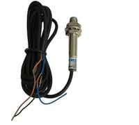 2pcs M8 LJ8A3-1-Z/BY BX LJ8A3-1-Z/AY AX LJ8A3-1-Z/EX EZ LJ8A3-1-Z/DX measuring Inductive proximity switch sensor 1mm sensing Distance(LJ8A3-1-J-EZ)