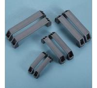 2Pcs Machine Tool Plastic Pulls Handle Suitcase Luggage Case Handle Grip Replacement Drawer Cabinet Door Knobs 90/120/150/180mm(90MM)