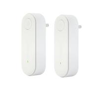2Pcs Magair Air Purifier, Magair Air Purifier Plug In, Mag Airs Purifiers, Remove Smell, Pollutants, Suitable for Bedrooms, Toilets, Closets, Pet Room (White)