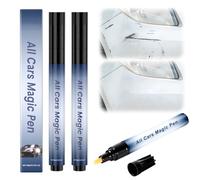 2PCS Magic Car Scratch Remover Pen, All Cars Magic Pen for Car Scratches, Vehicle Auto Surface Tire Scratch Remover, Quick Filling Car Scratches and Seals,Fits All Car Colors