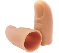 2PCS Magic Trick Fingers Light Up Flashing Fingers Thumb Tips Magic Trick Fingers Appearing Light Thumbs Light Magic Light up Finger Magic Trick Fingers Fake Fingers