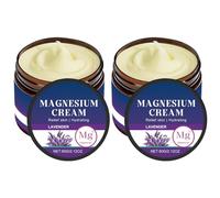 2PCS Magnesium Butter for Sleep, Magnesium Cream for Body Massage | Lavender & Shea Butter Formula, For Restful Nights, Post-Workout Recovery & Skin Moisturising