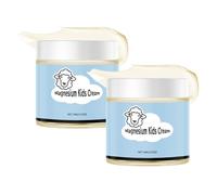 2PCS Magnesium Lotion for Kids | Baby Magnesium Lotion | Enriched with Natural Magnesium for Relaxation, Muscle Relief & Healthy Skin | Magnesium Kids Cream Apply To Legs, Arms Or Chest
