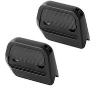 2PCS Magnetic Ceramic Paper Cutter - Mini Ceramic Unboxing Knife, Sharp Cutter with Right-Angle Groove, Portable Safety Package Box Opener for Package Box Cutting (Black)