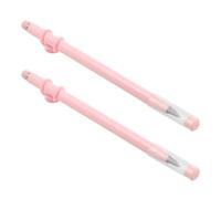 2pcs Magnetic Clip Music Pencil with Eraser Cap Pink for Stands | Adjustable Grip, Dustproof Sleeve, for Practice Rooms, Classrooms, Fridge, Teachers and Students