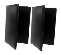 2pcs Magnetic Clipboard File Folder Portable Document Holder with Clips for Bills Menus and Notes Ideal Writing Board for Restaurant Office Hotel and School Use