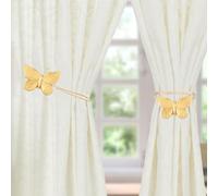2PCS Magnetic Curtain Tie Backs Curtain Tiebacks Buckles Holdbacks Holders Hooks Clip Resin Window Curtain Holder Elegant Drapery Holder Decorative for Home Bedroom Office Decorative Curtain