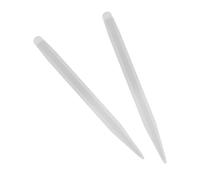 2pcs Magnetic Dual Tip Stylus Pen for Infrared Touch Screens White | 2.5mm Fine Point and 10mm Coarse Tip, Anti Slip Grip, Ready to Use for Displays and Boards